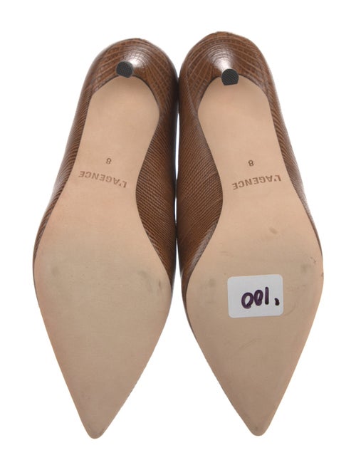 L'Agence Embossed Leather Boots