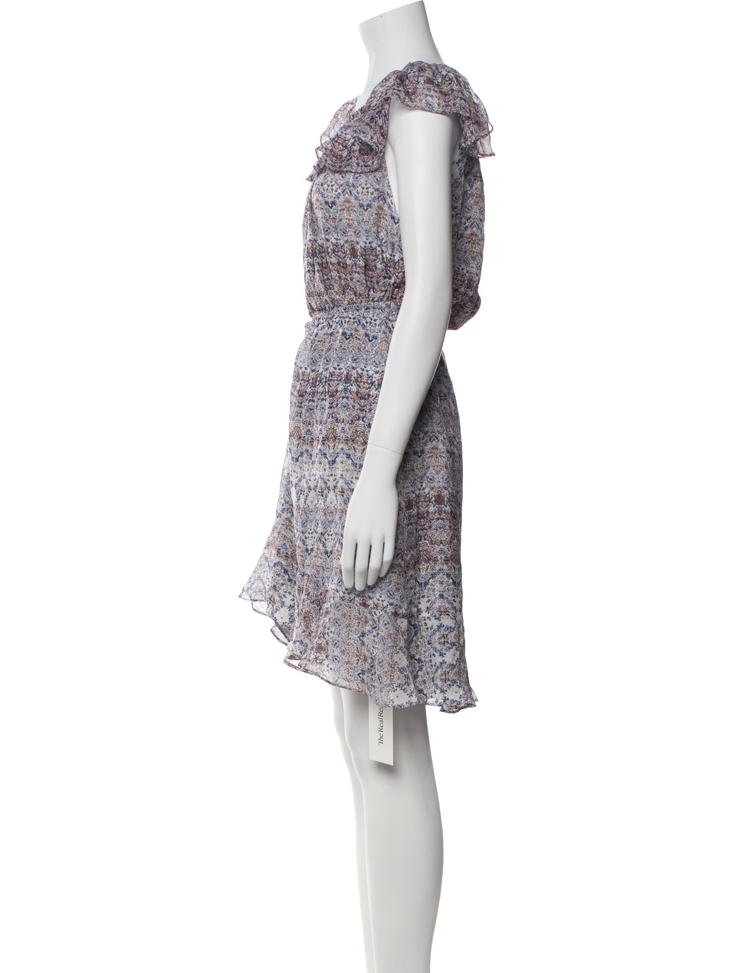 L'Agence Silk Mini Dress