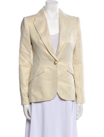 L'Agence Linen Blazer