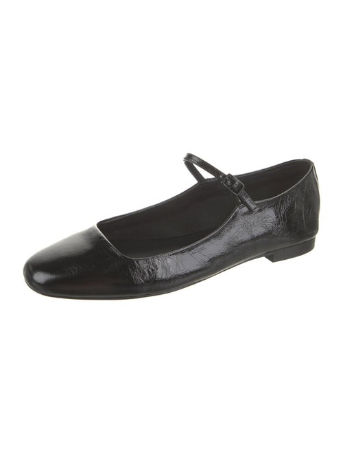 L'Agence Patent Leather Mary Jane Flats