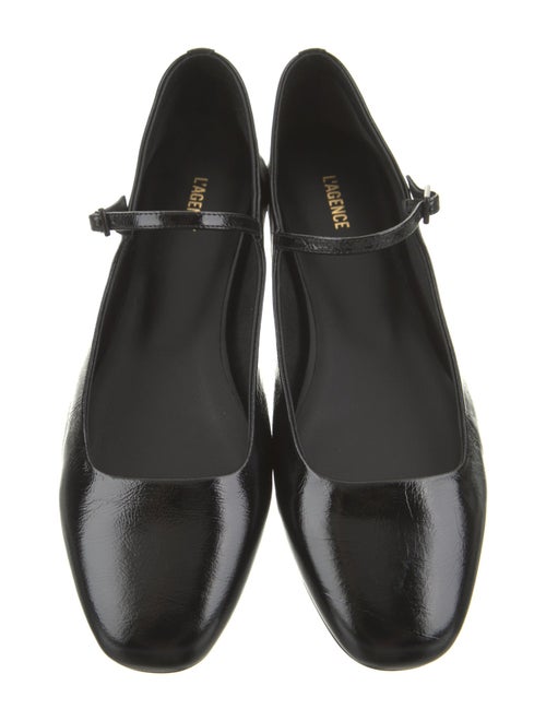 L'Agence Patent Leather Mary Jane Flats