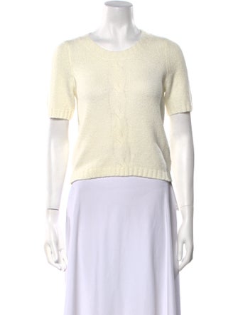 L'Agence Crew Neck Short Sleeve T-Shirt