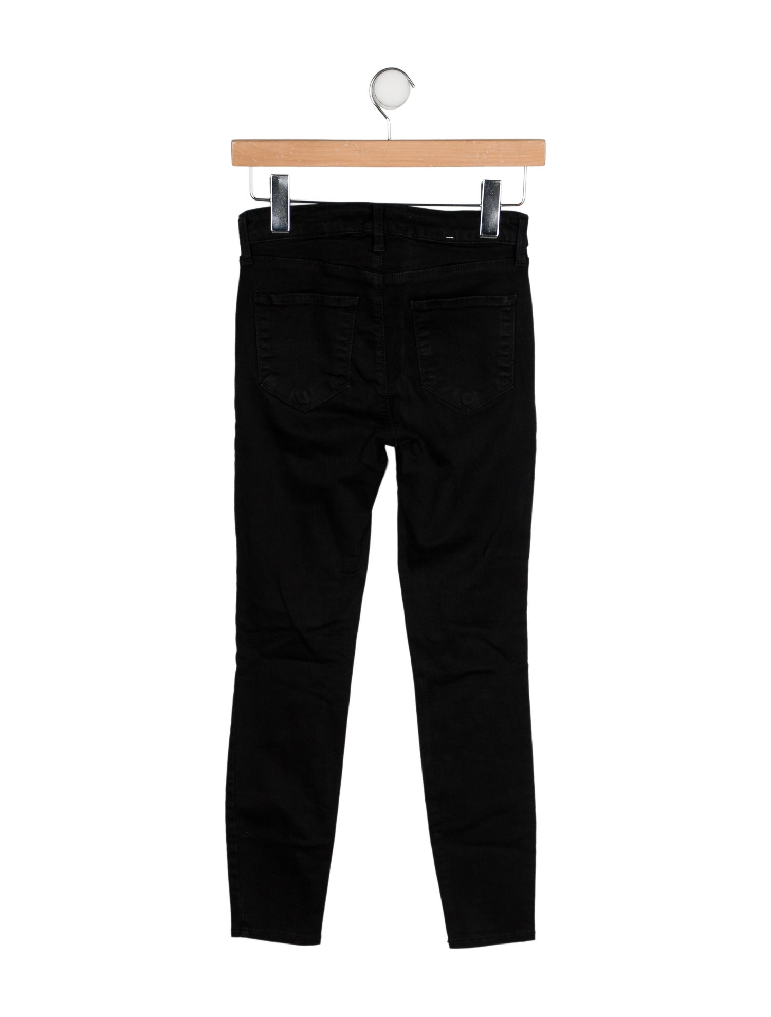L'Agence High-Rise Straight Leg Jeans