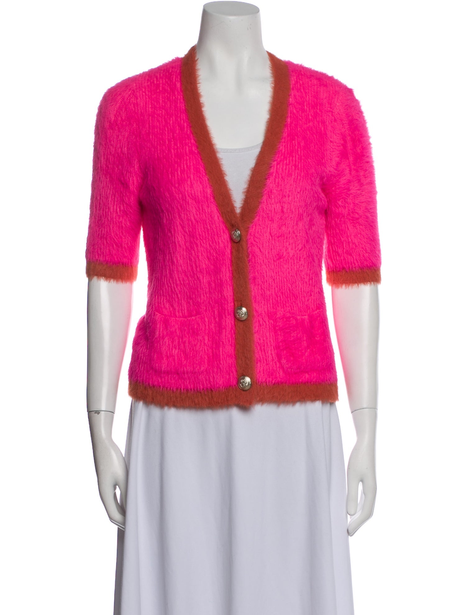 L'Agence V-Neck Sweater