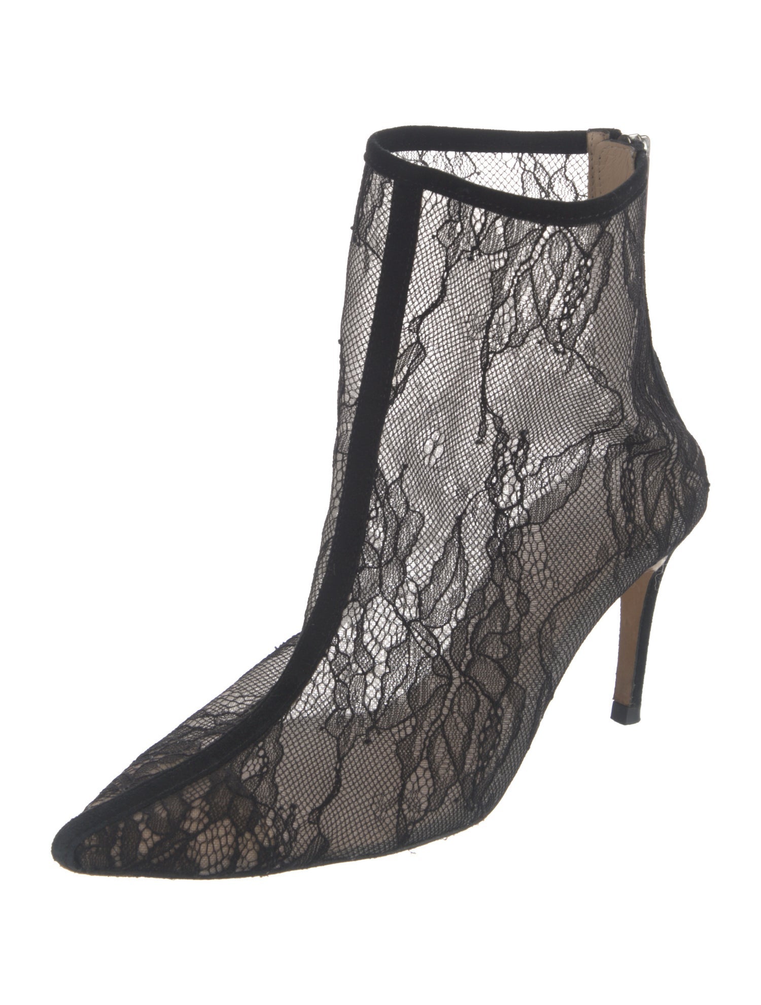 L'Agence Lace Sock Boots