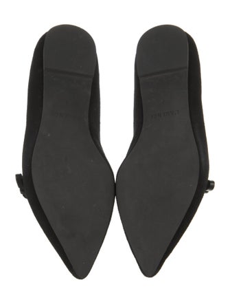 L'Agence Suede Loafers