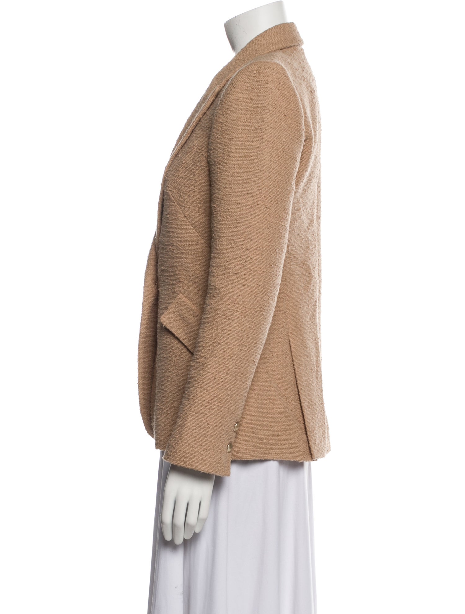 L'Agence Tweed Pattern Blazer