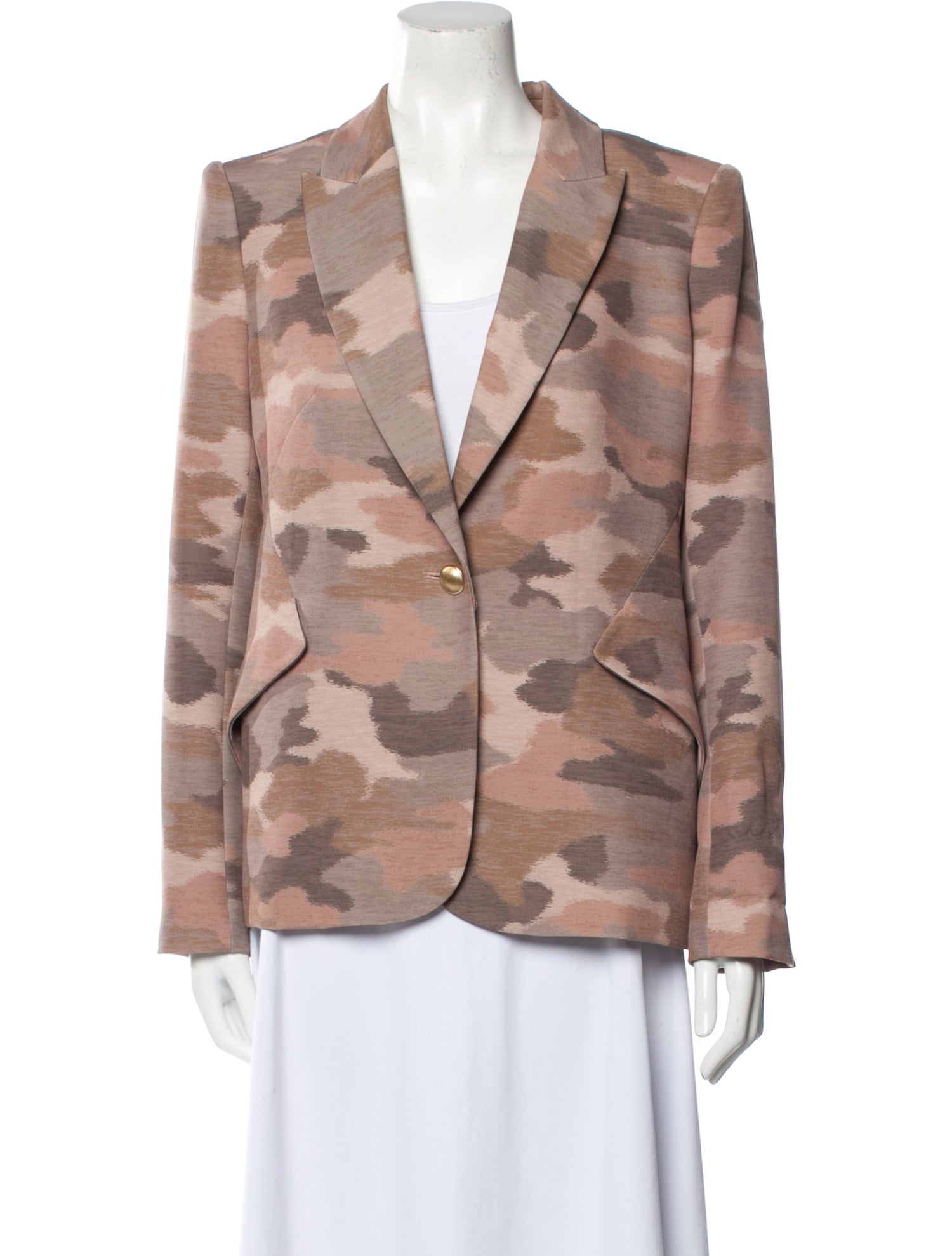 L'Agence Printed Blazer