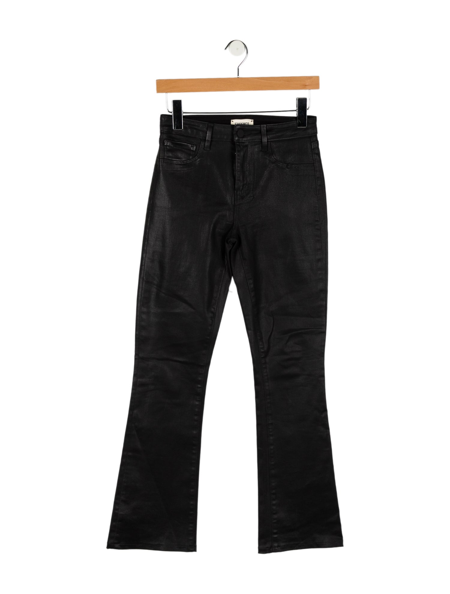 L'Agence Mid-Rise Straight Leg Jeans