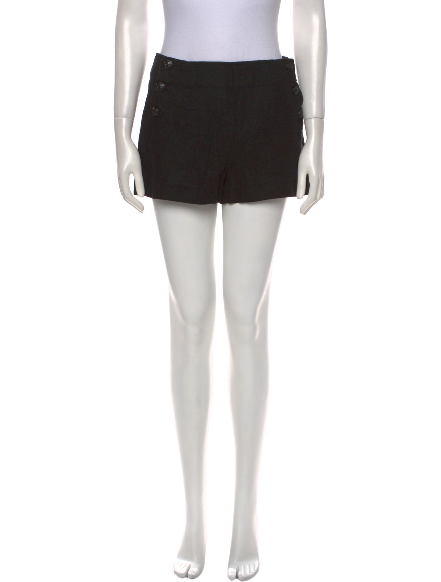 L'Agence Linen Mini Shorts