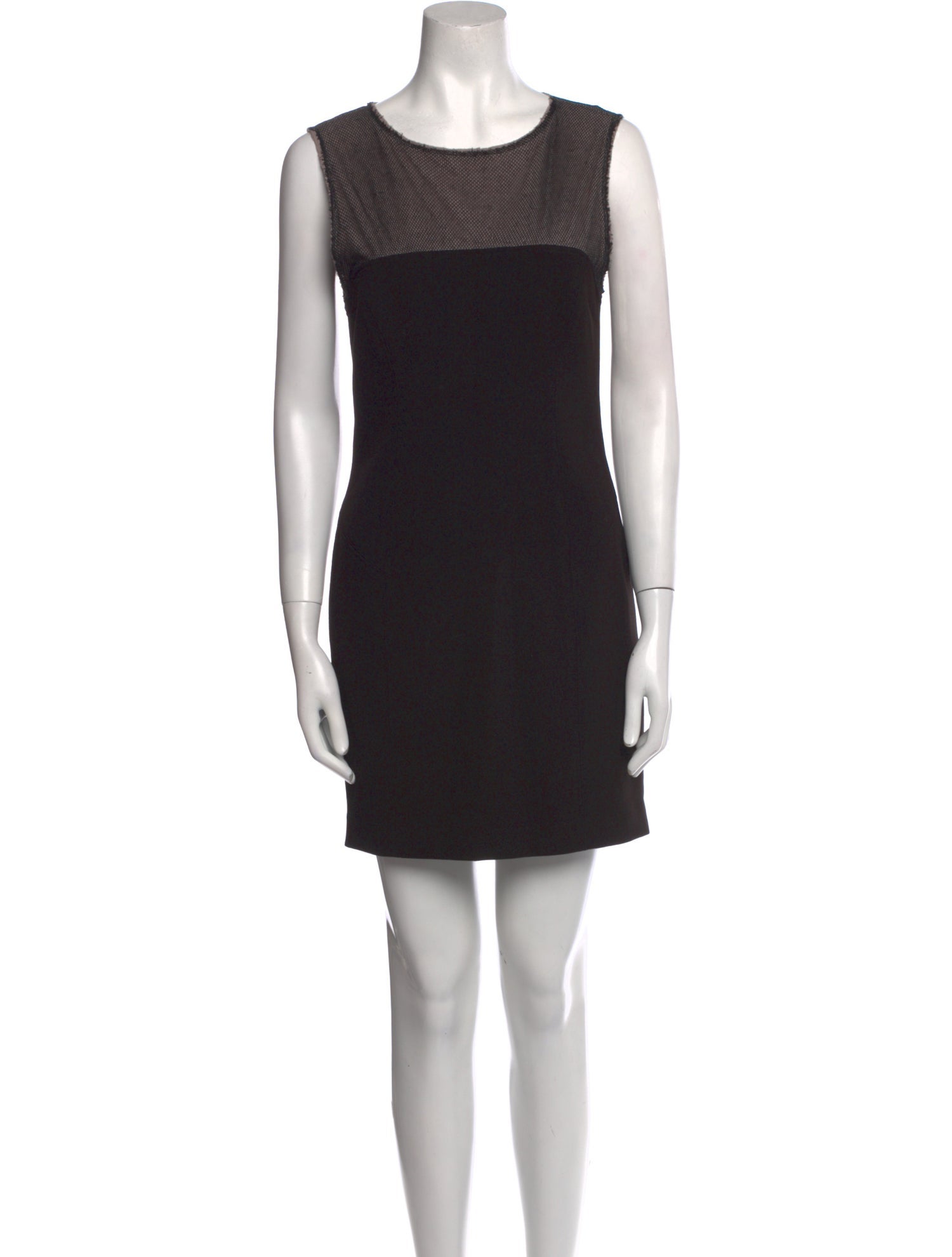 L'Agence Crew Neck Mini Dress