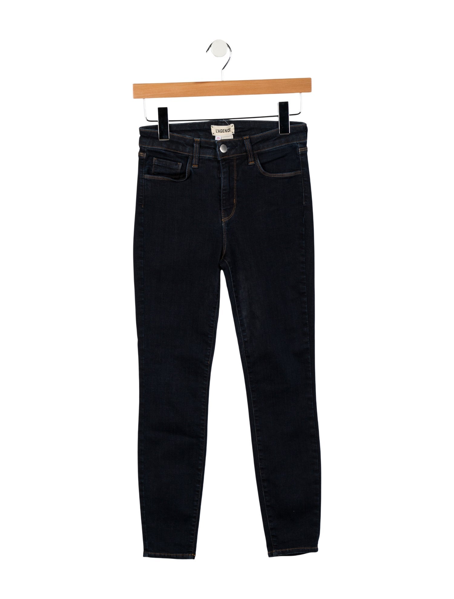 L'Agence Mid-Rise Skinny Leg Jeans