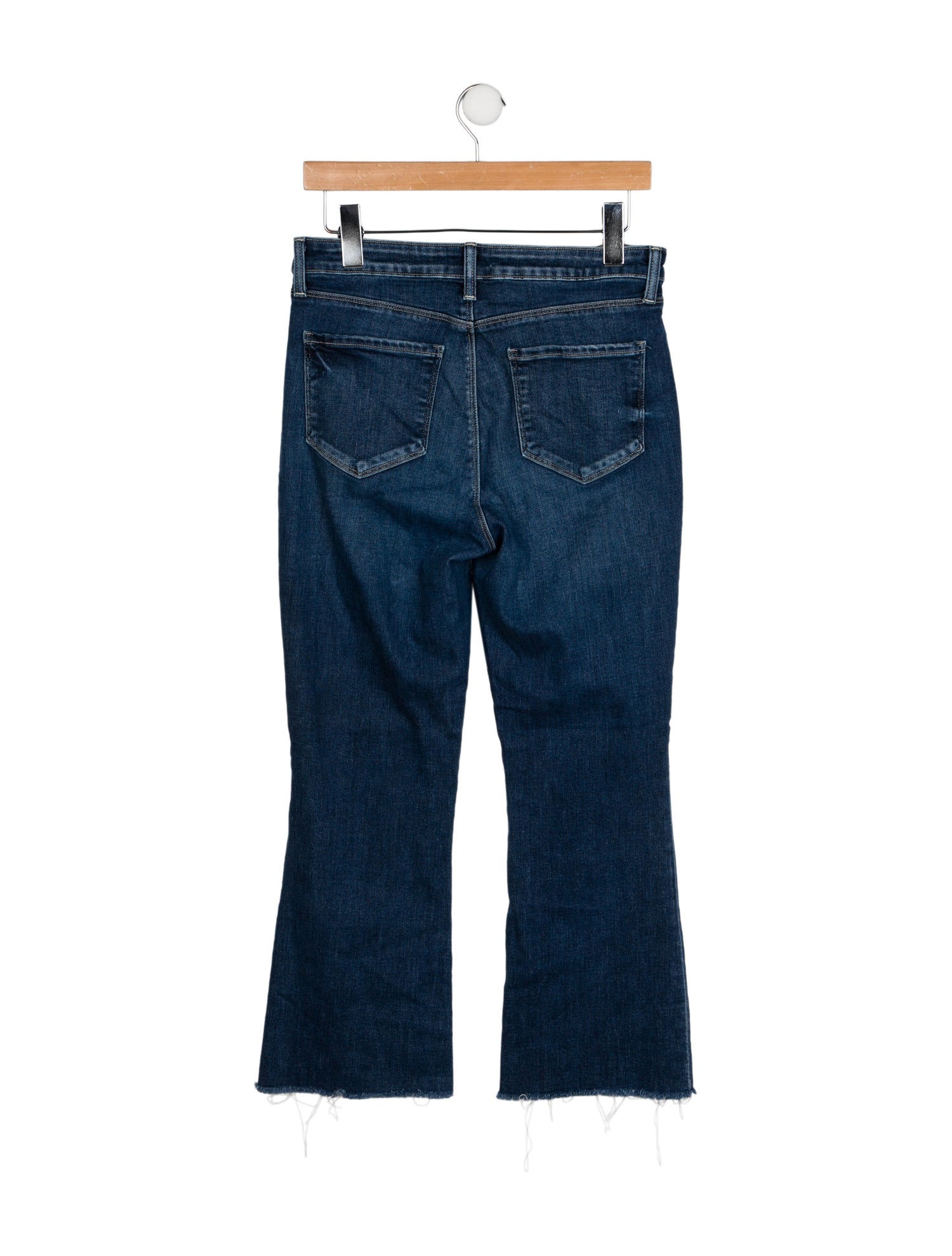 L'Agence Mid-Rise Wide Leg Jeans