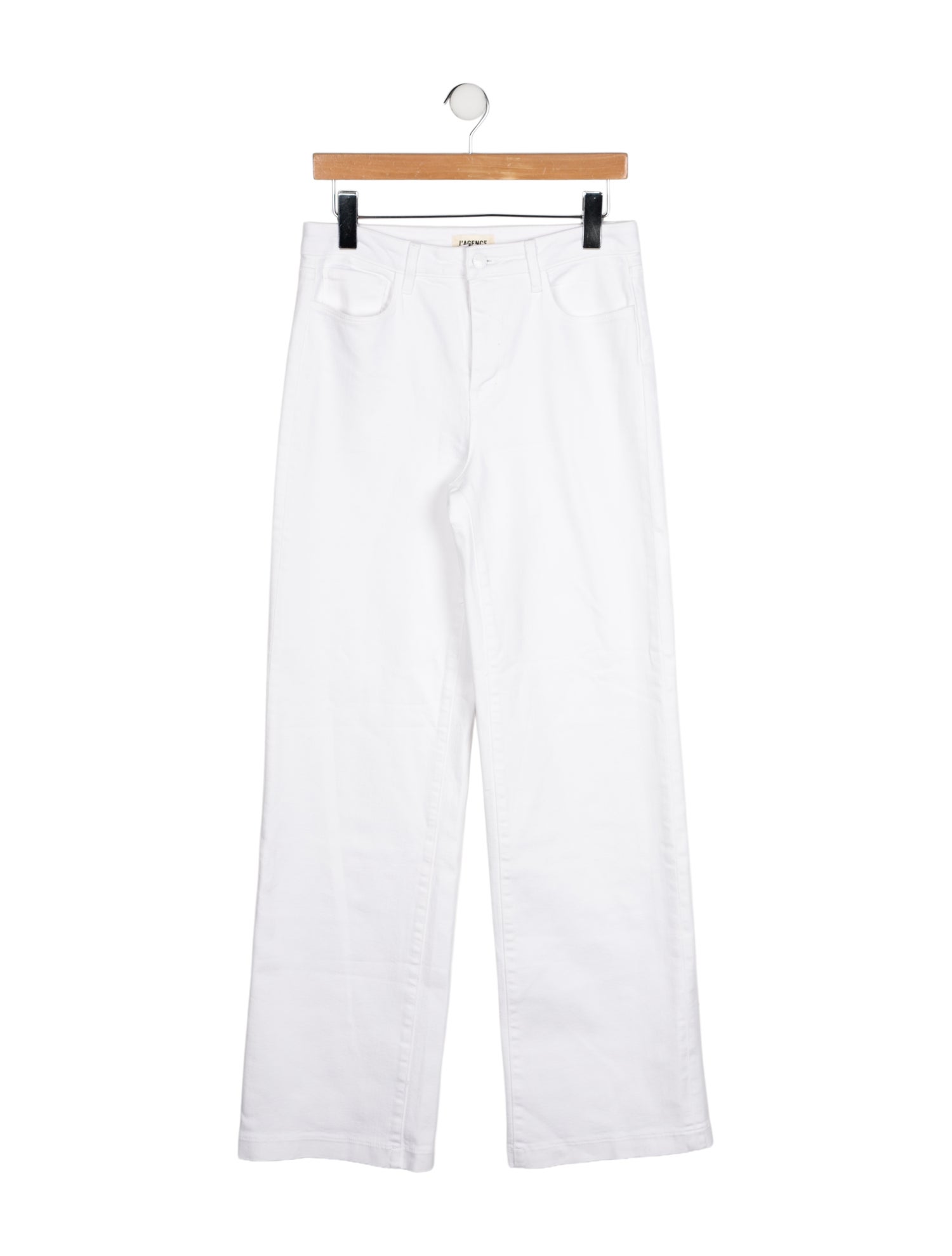 L'Agence High-Rise Wide Leg Jeans