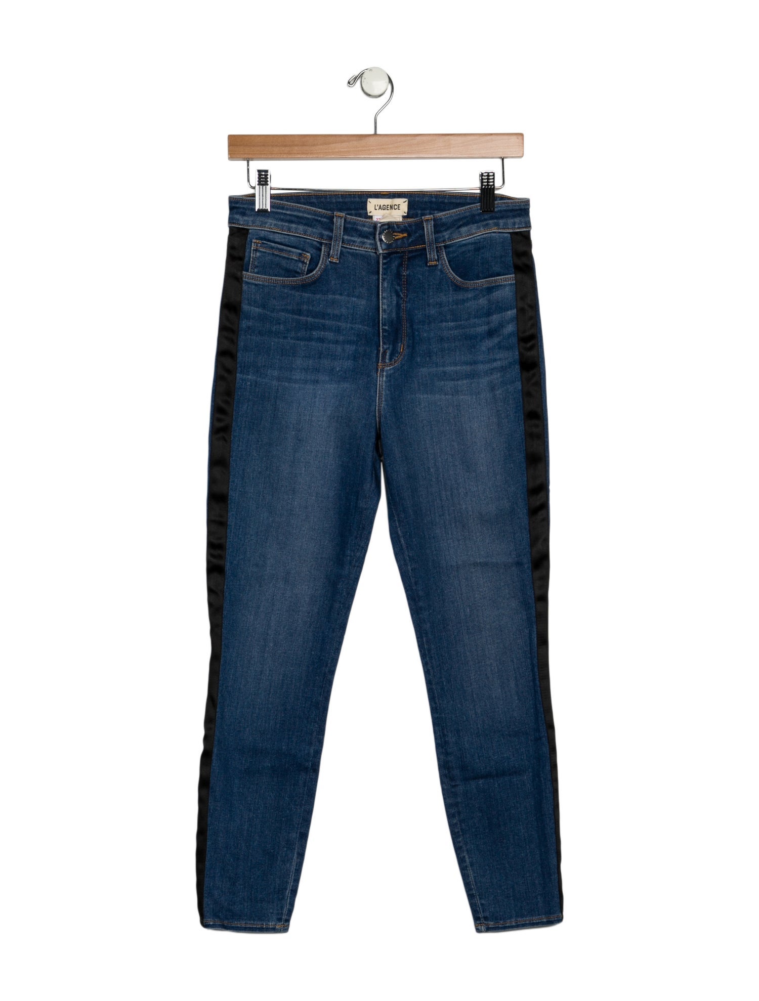 L'Agence Mid-Rise Skinny Leg Jeans
