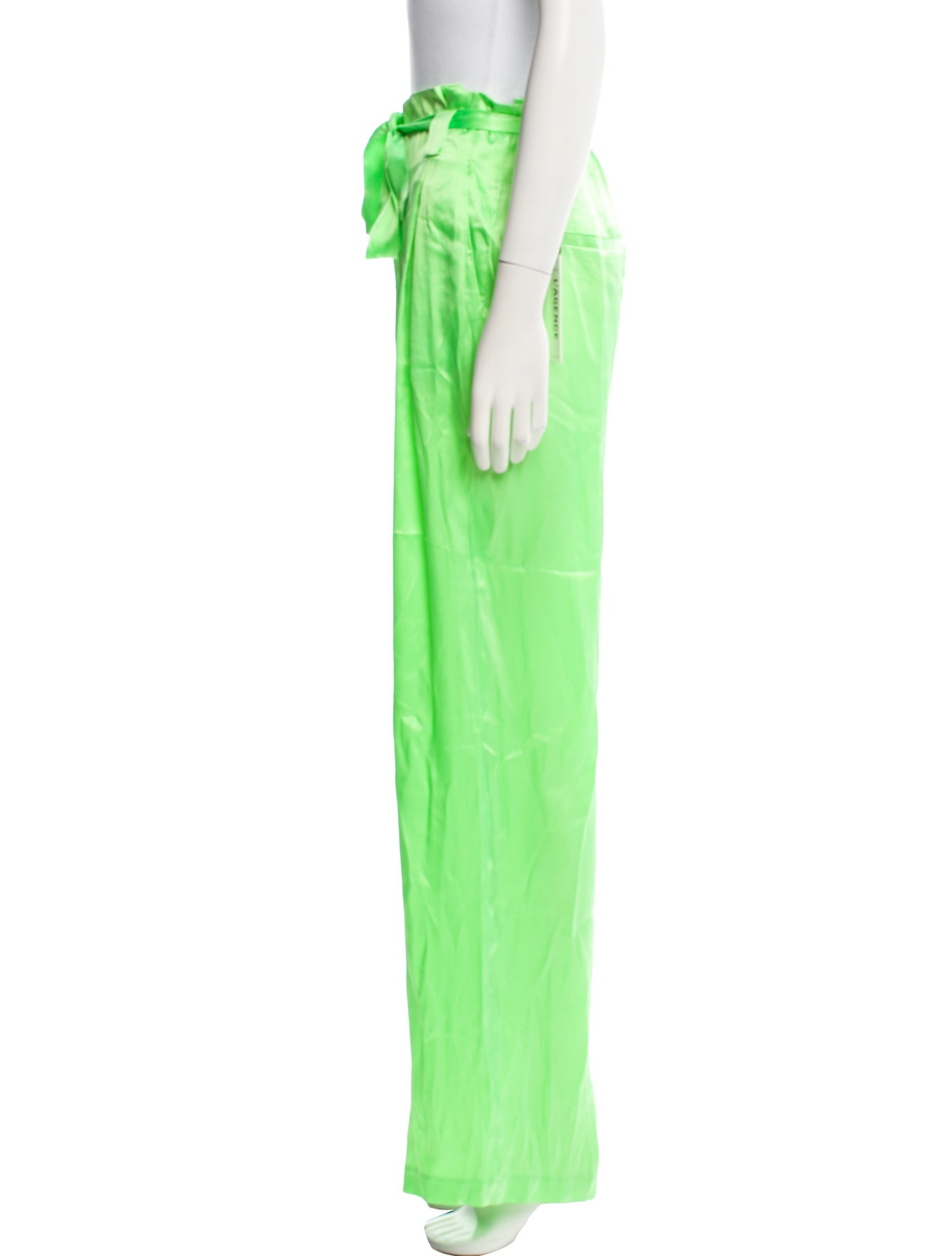 L'Agence Silk Wide Leg Pants