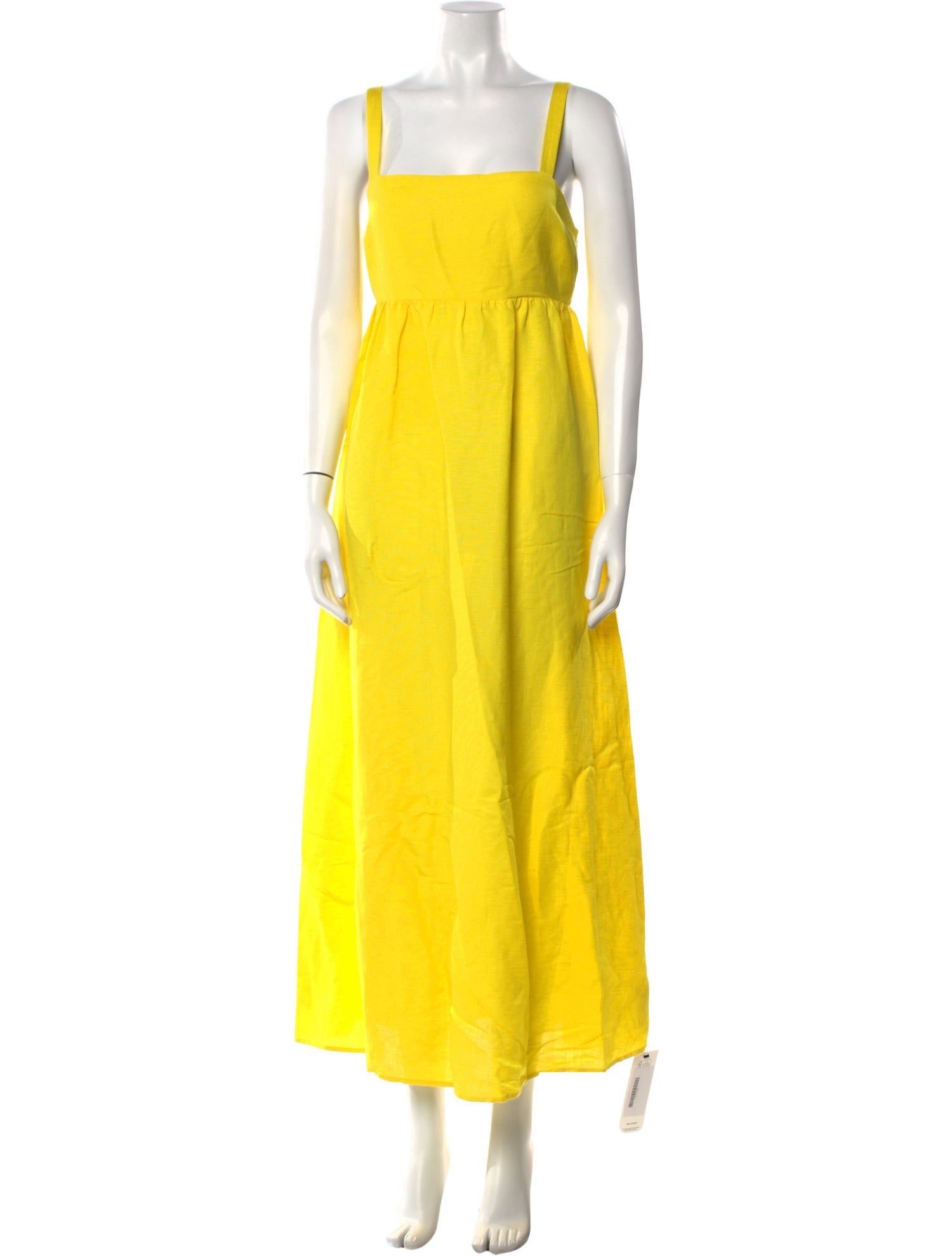L'Agence Linen Long Dress