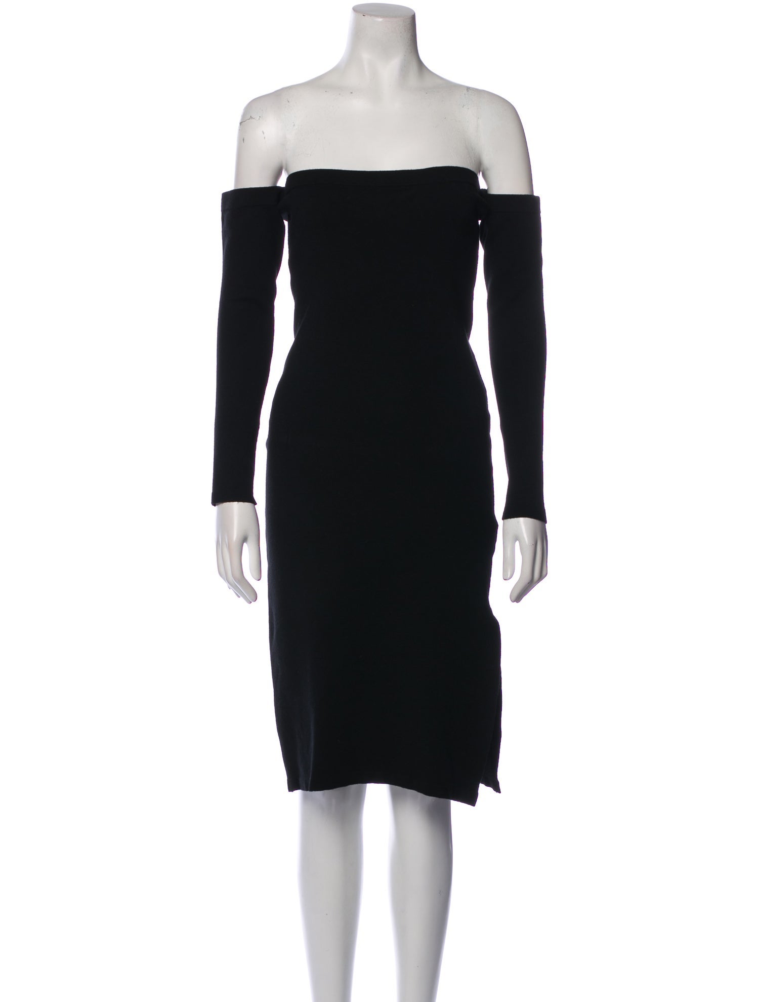 L'Agence Off-The-Shoulder Mini Dress