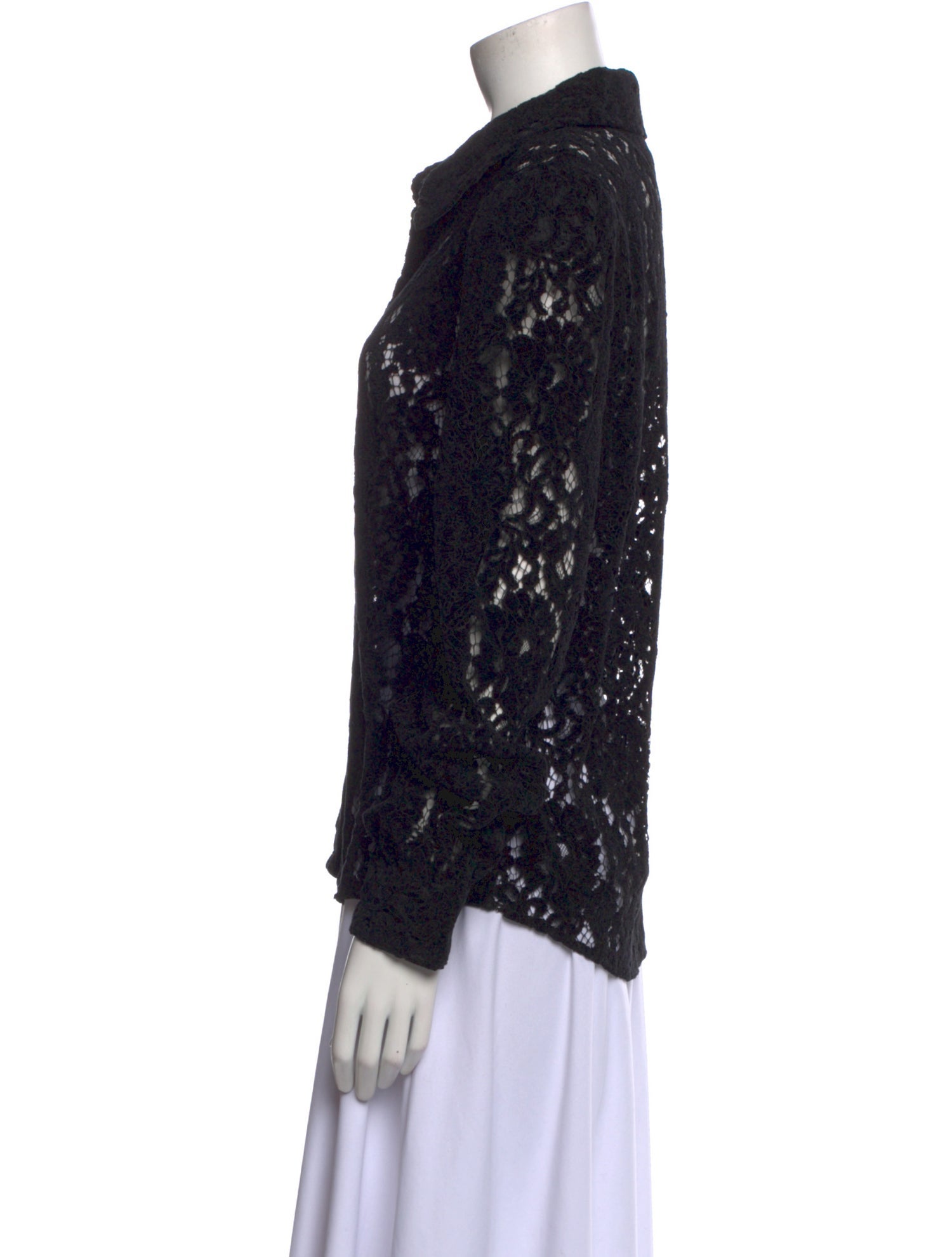 L'Agence Printed Long Sleeve Blouse