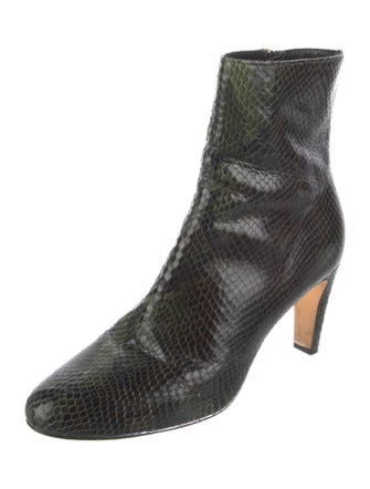 L'Agence Snakeskin Boots