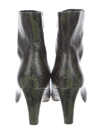 L'Agence Snakeskin Boots
