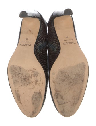 L'Agence Snakeskin Boots