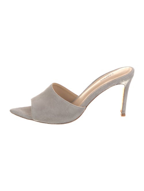 L'Agence Suede Mules