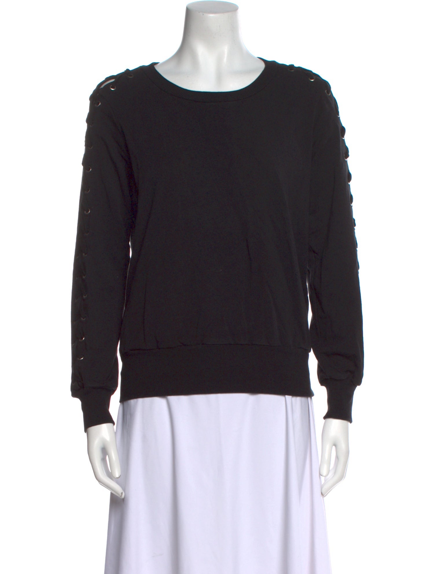 L'Agence Crew Neck Long Sleeve Sweatshirt