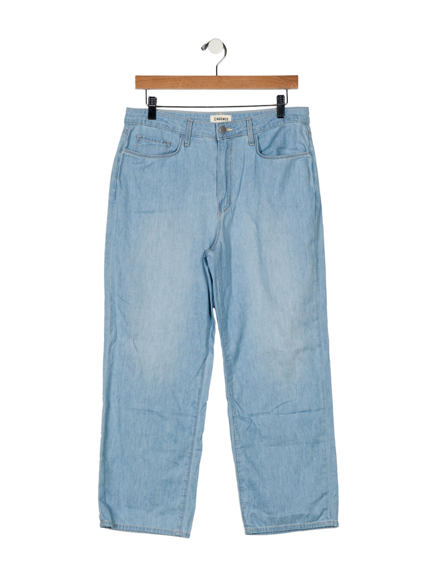 L'Agence High-Rise Wide Leg Jeans