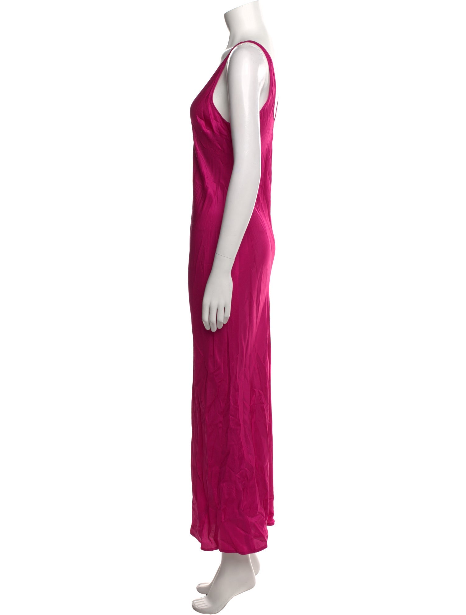 L'Agence Scoop Neck Long Dress w/ Tags