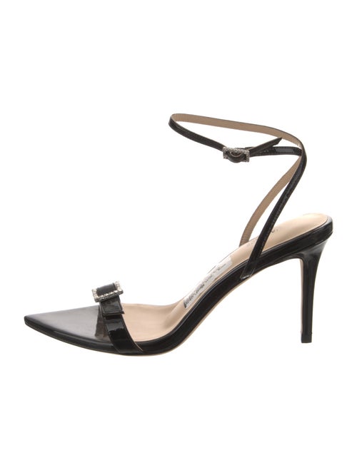 L'Agence Patent Leather Sandals
