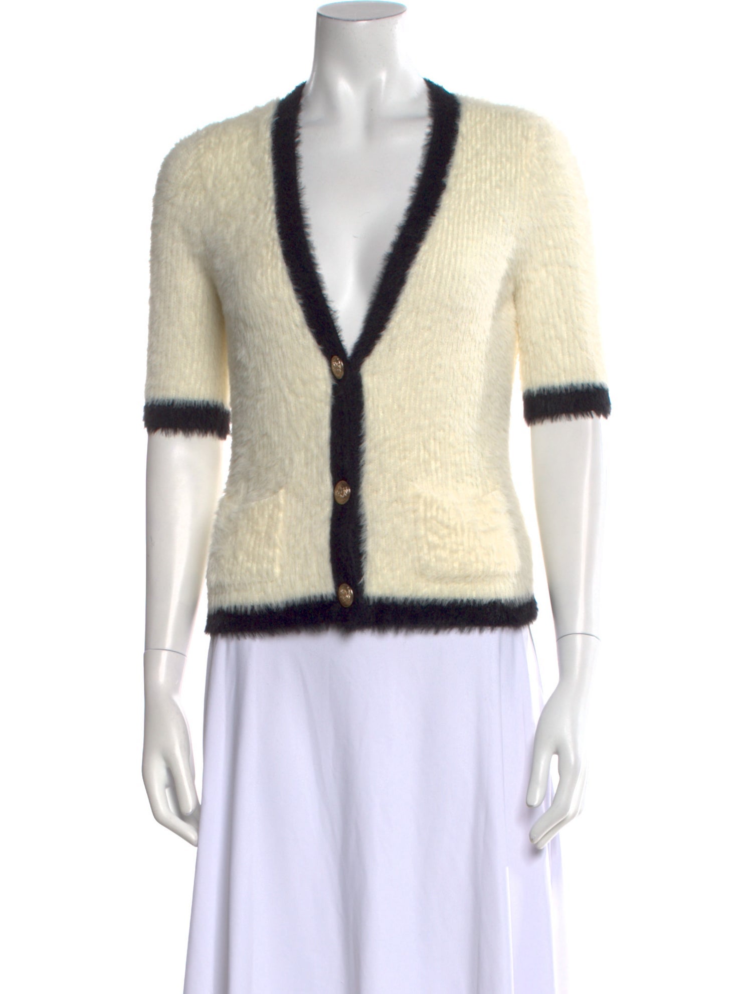 L'Agence V-Neck Sweater