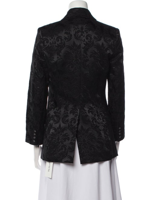 L'Agence Nylon Floral Print Evening Jacket