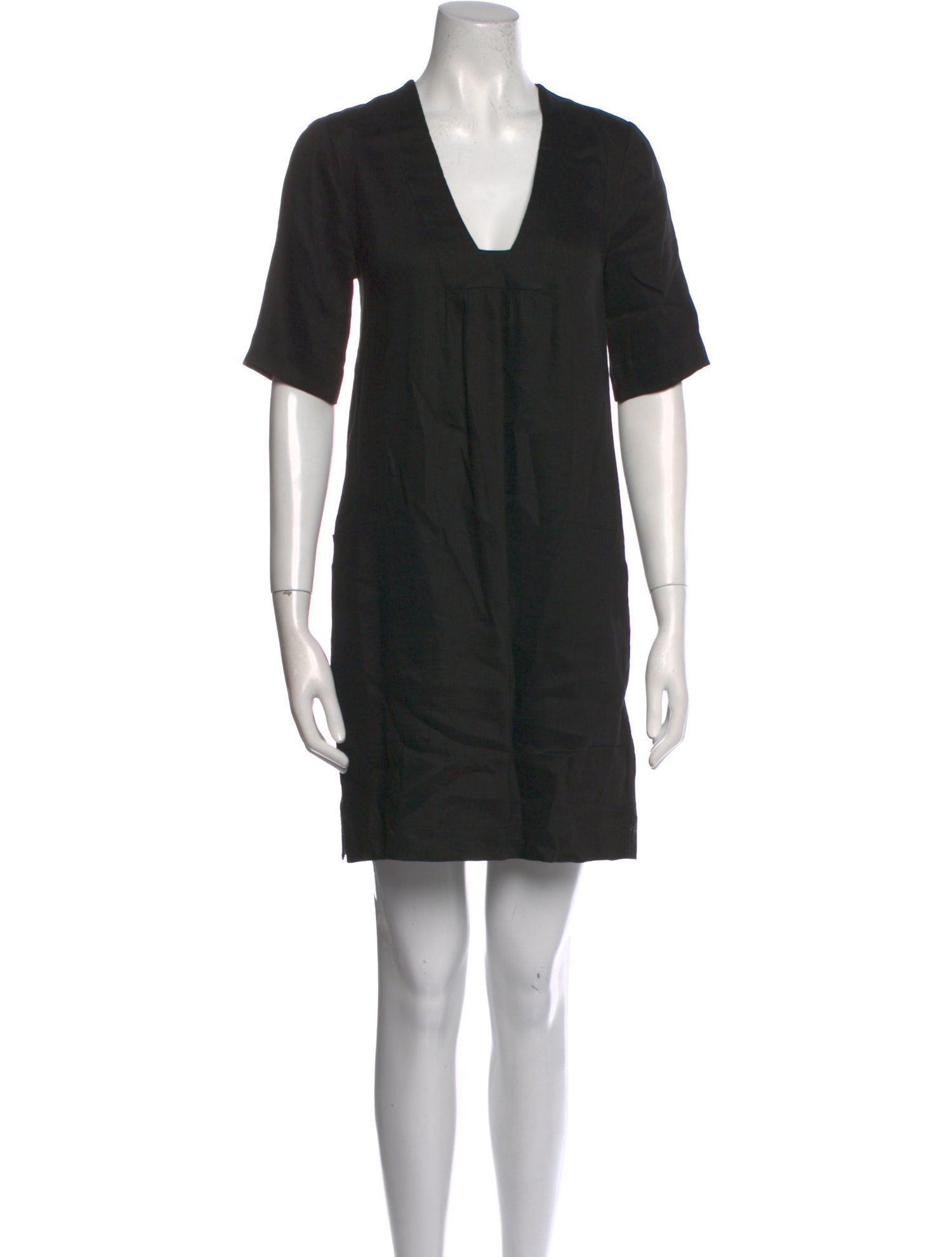 L'Agence Linen Mini Dress