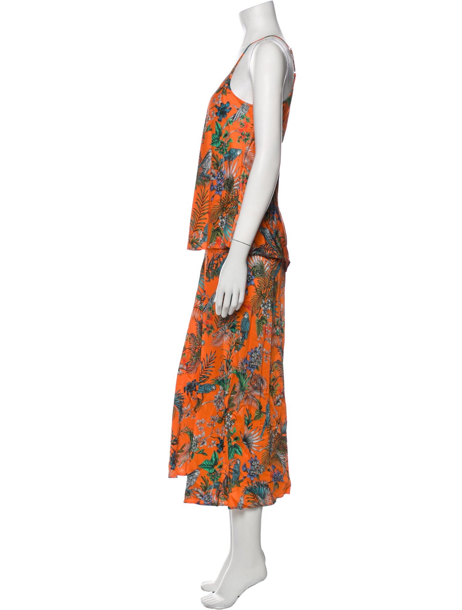 L'Agence Floral Print Skirt Set w/ Tags