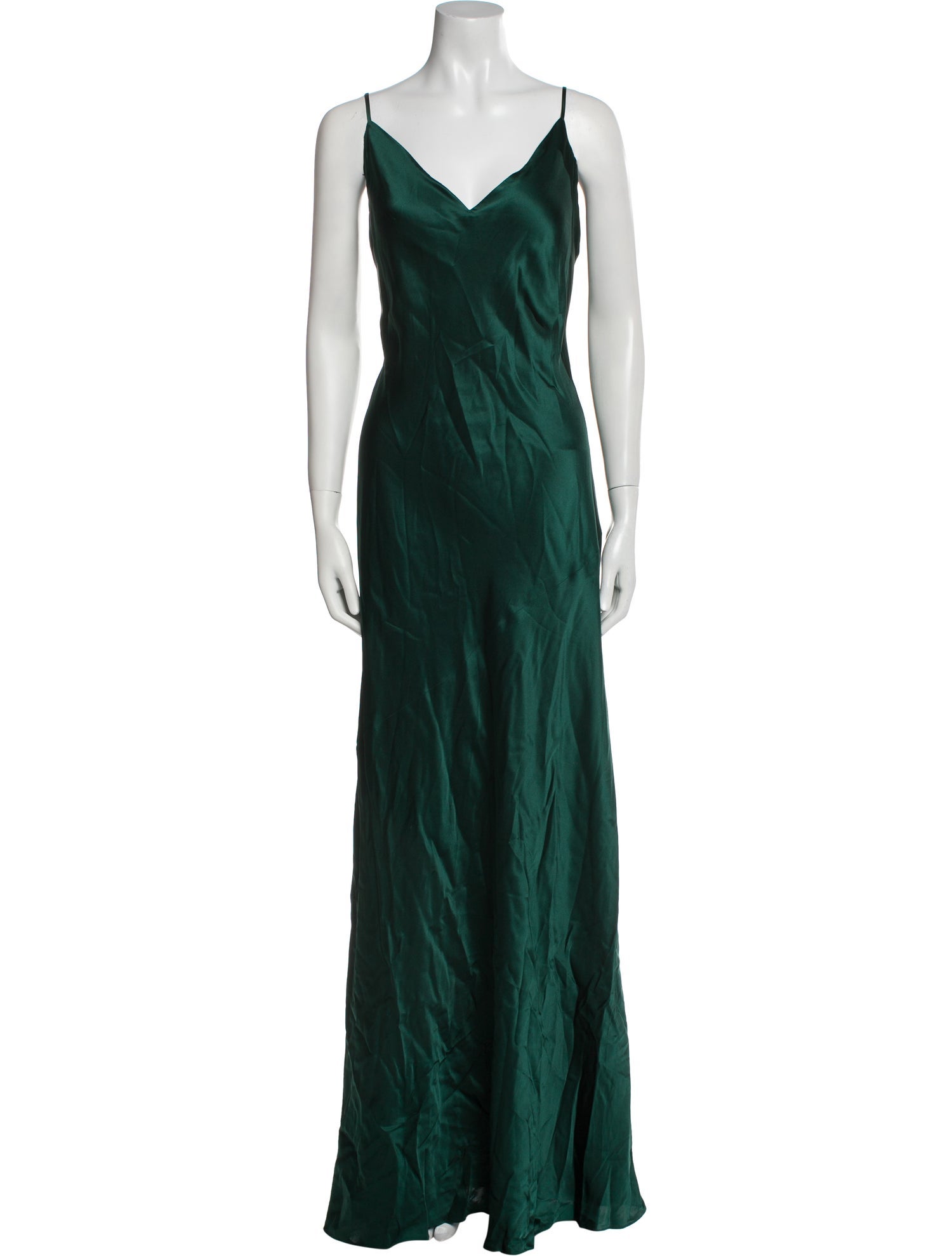 L'Agence Silk Long Dress w/ Tags
