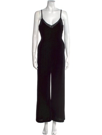 L'Agence V-Neck Jumpsuit