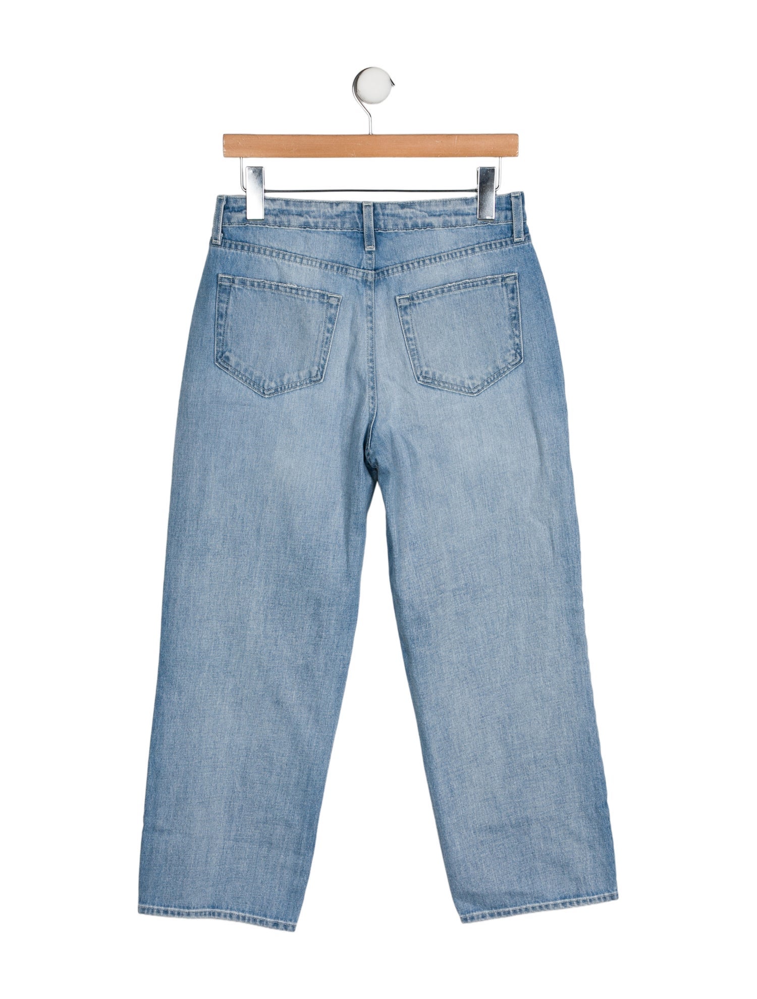 L'Agence High-Rise Straight Leg Jeans