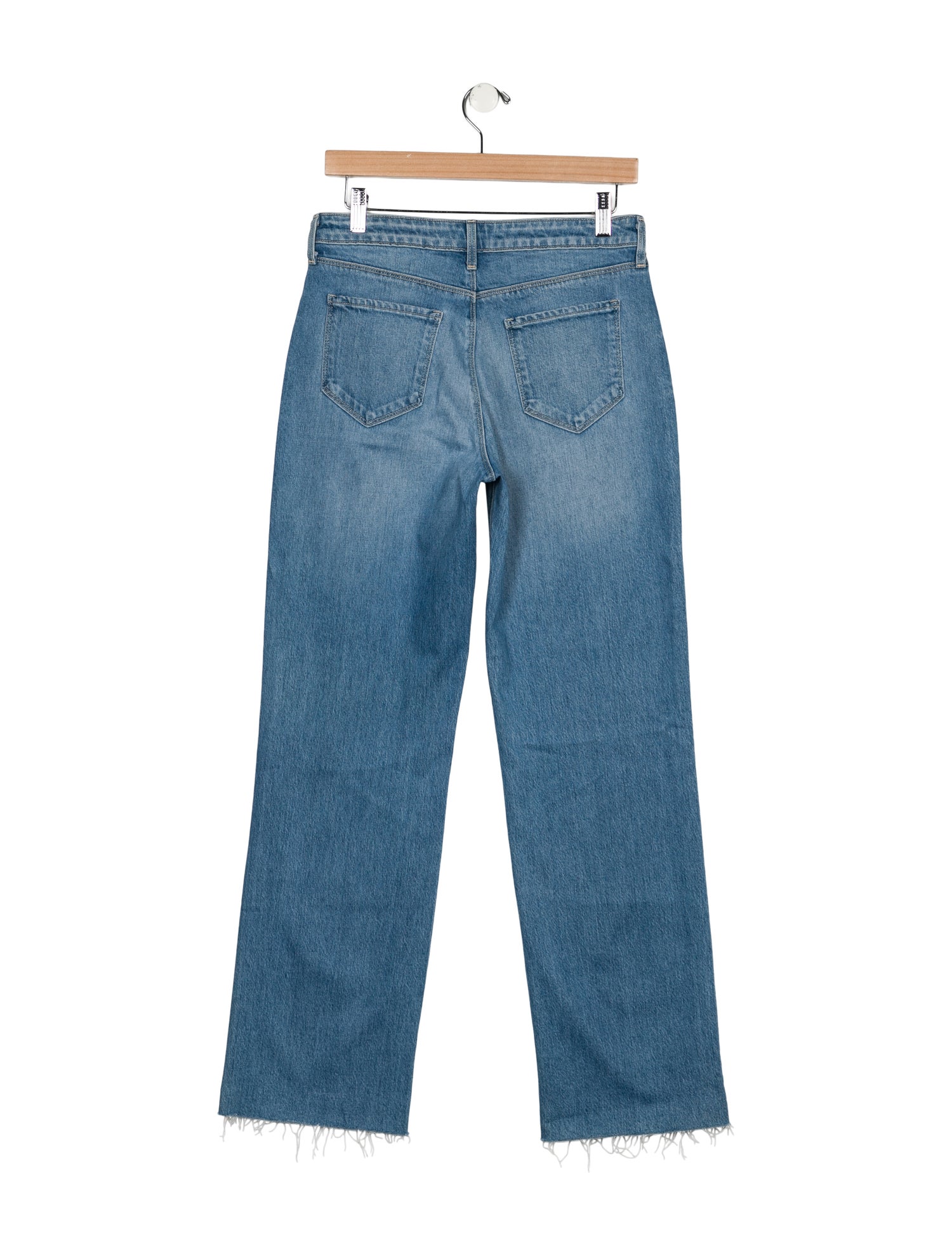 L'Agence Mid-Rise Wide Leg Jeans