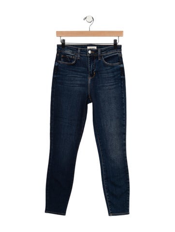L'Agence Jeans Mid-Rise Skinny Leg S