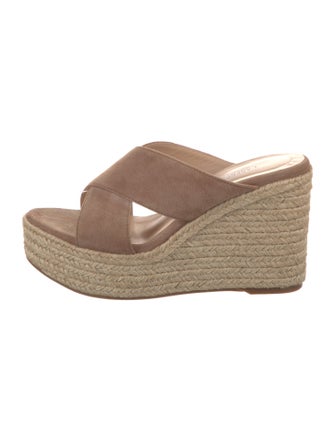 L'Agence Suede Espadrilles