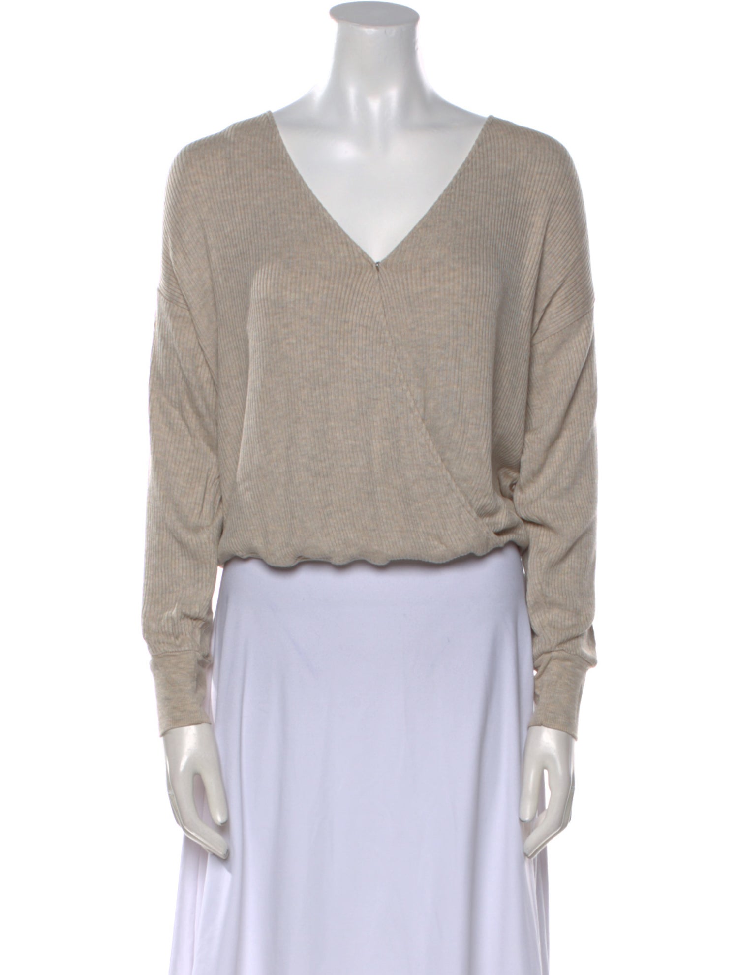 L'Agence V-Neck Sweater