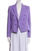 L'Agence Tweed Pattern Blazer