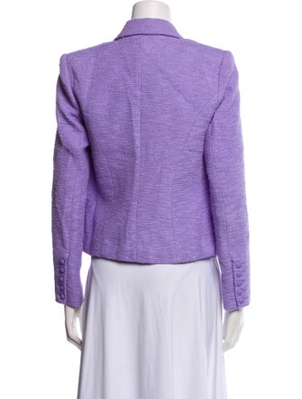 L'Agence Tweed Pattern Blazer