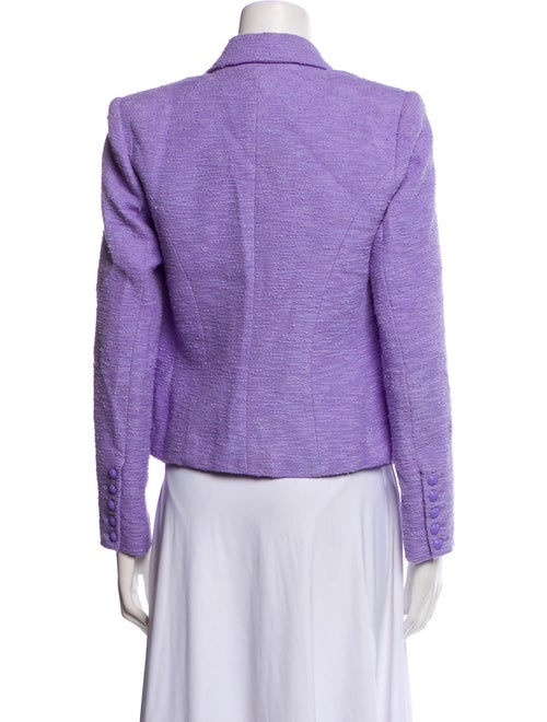 L'Agence Tweed Pattern Blazer