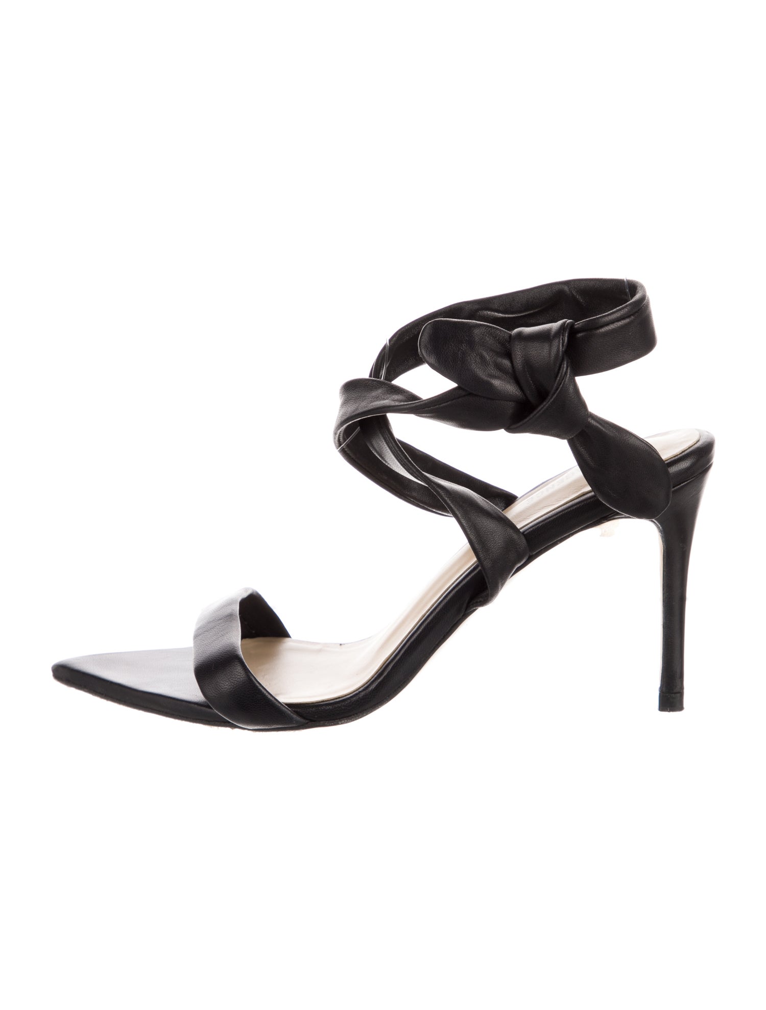 L'Agence Leather Sandals