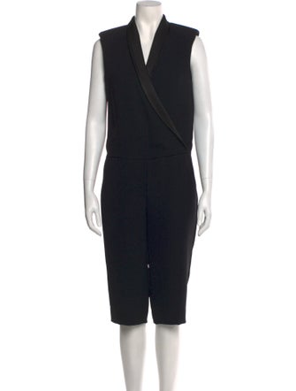 L'Agence V-Neck Romper