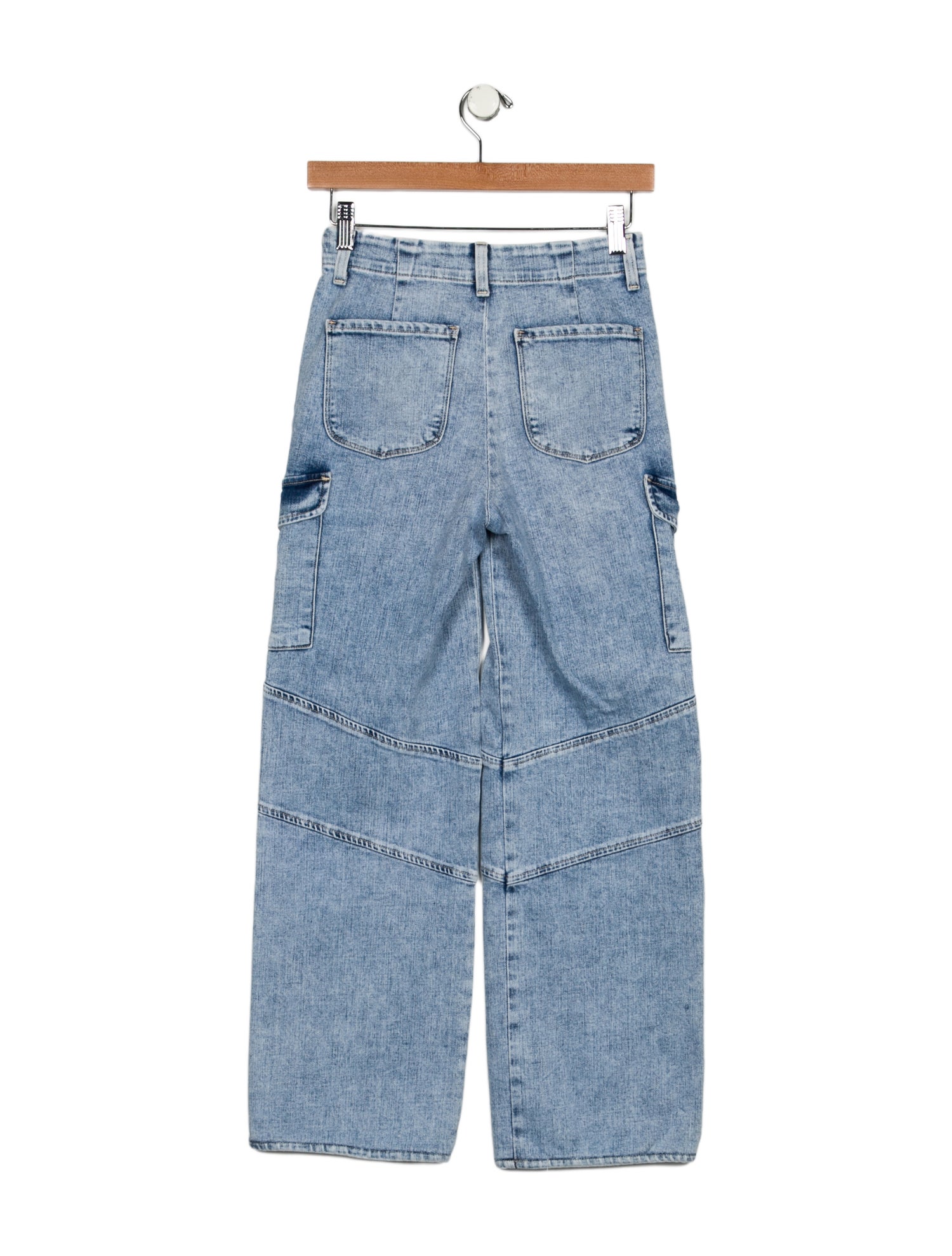 L'Agence Mid-Rise Wide Leg Jeans