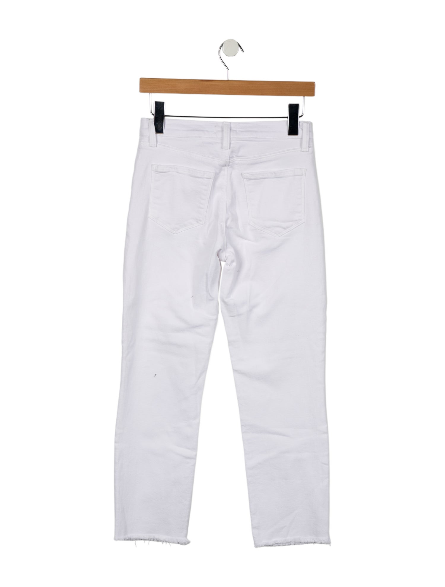 L'Agence Mid-Rise Straight Leg Jeans