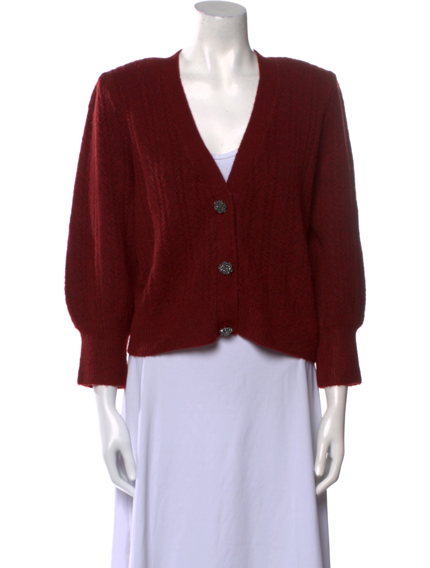 L'Agence Silk V-Neck Sweater w/ Tags